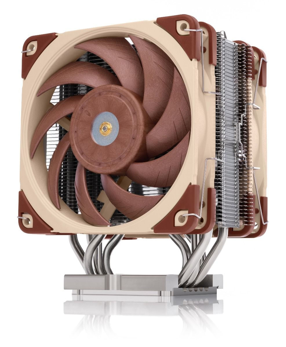 Noctua NH-U12S DX-4677 sistema di raffreddamento per computer Processore Raffreddatore d'aria 12 cm Marrone, Marrone chiaro, Argento