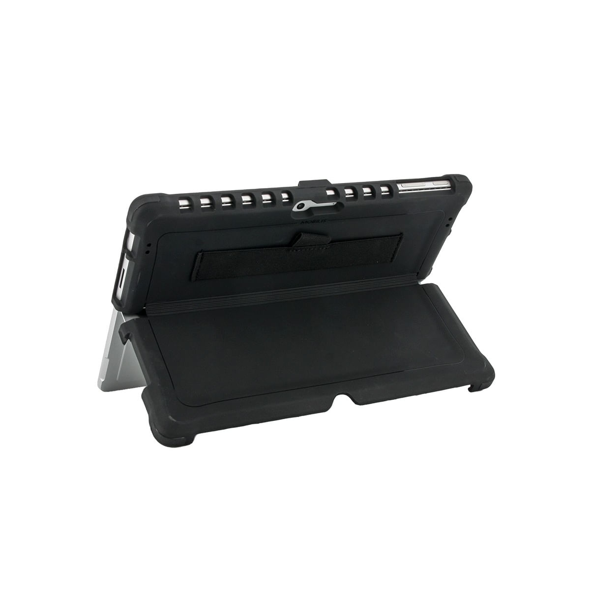 Mobilis 053012 custodia per tablet 33 cm [13] Custodia a libro Nero (PROTECH - CASE + KICKSTAND + - HANDSTRAP F/ MS SURF Mobilis 053012 custodia per t