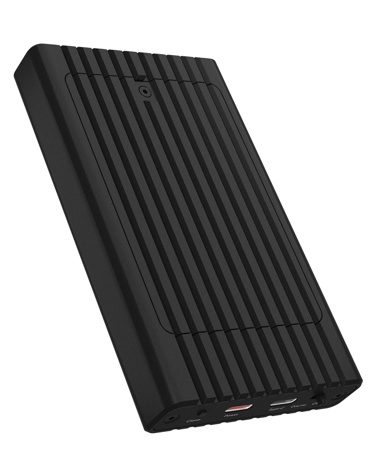 Raidsonic Custodia ICY BOX con funzione di clonazione per SSD M.2 NVMe, nera, M-Key ICY BOX IB-2817MCL-C31 Box esterno SSD Nero M.2 Alimentazione USB