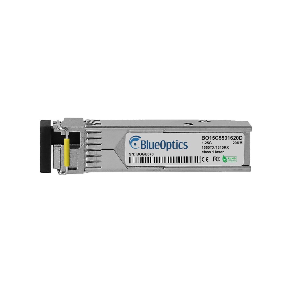 BlueOptics SFPGLX10B15-BO modulo del ricetrasmettitore di rete Fibra ottica 1250 Mbit/s SFP
