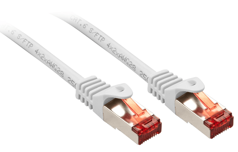 Lindy Cat.6 S/FTP 10m cavo di rete Bianco Cat6 S/FTP (S-STP)