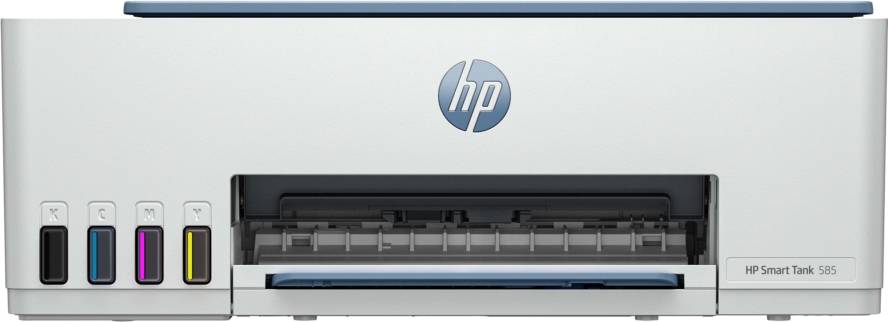 HP Smart Tank 585 All-in-One Printer, Home and home office, Print, copy, scan, Wireless; High-volume printer tank; Print from phone or tablet; Scan to