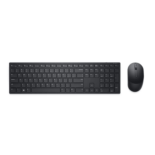 DELL KM5221W tastiera Mouse incluso Ufficio RF Wireless QWERTY Spagnolo Nero