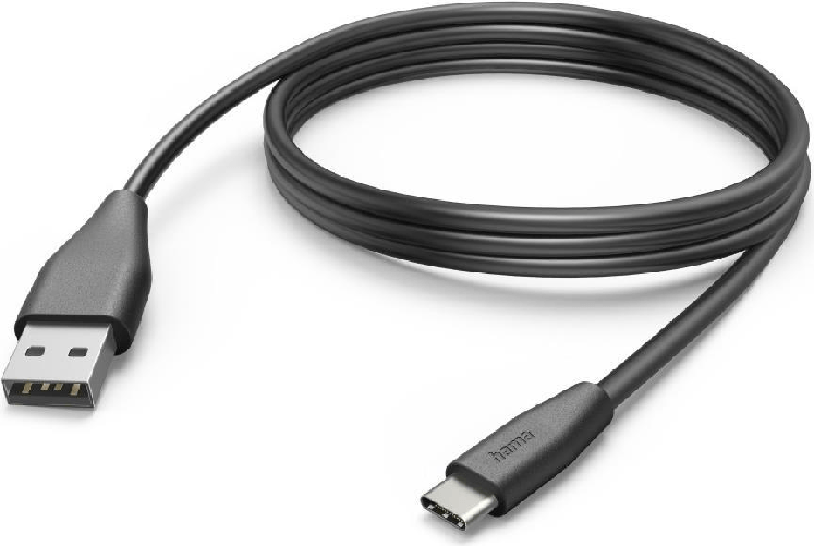 Hama 00201597 cavo USB USB 2.0 3 m USB C USB A Nero (Hama USB-A to USB-C Quick Charging Cable, USB 2.0, 3 Metre, Black) Hama 00201597 cavo USB USB 2.0
