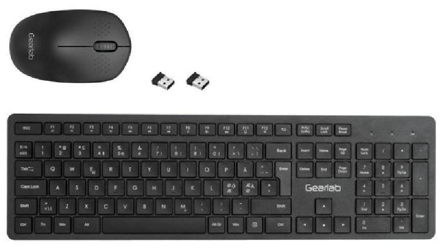 ESTUFF G220 Wireless Nordic Keyboard - and Mouse Combo - Warranty: 24M eSTUFF GLB212010-NORDICCOMBO non classificato