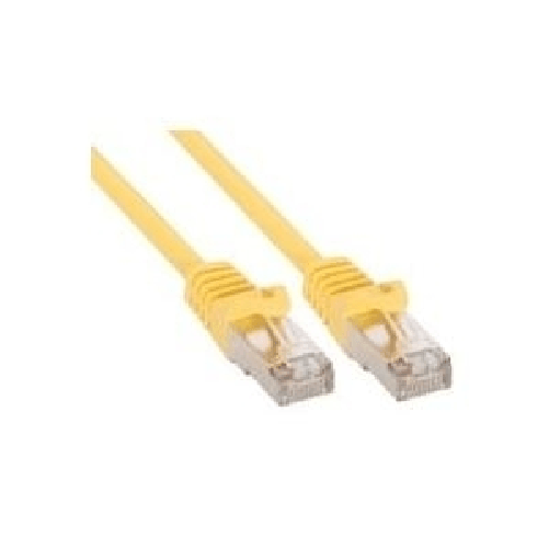 InLine Cavo patch Lan, SF/UTP, Cat.5e, giallo, 30m