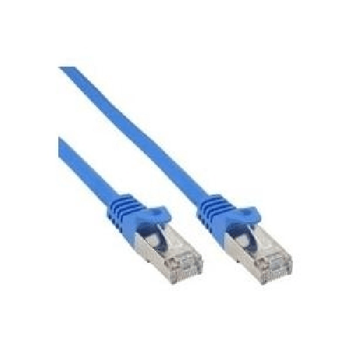 InLine Cavo patch Lan, SF/UTP, Cat.5e, blu, 30m