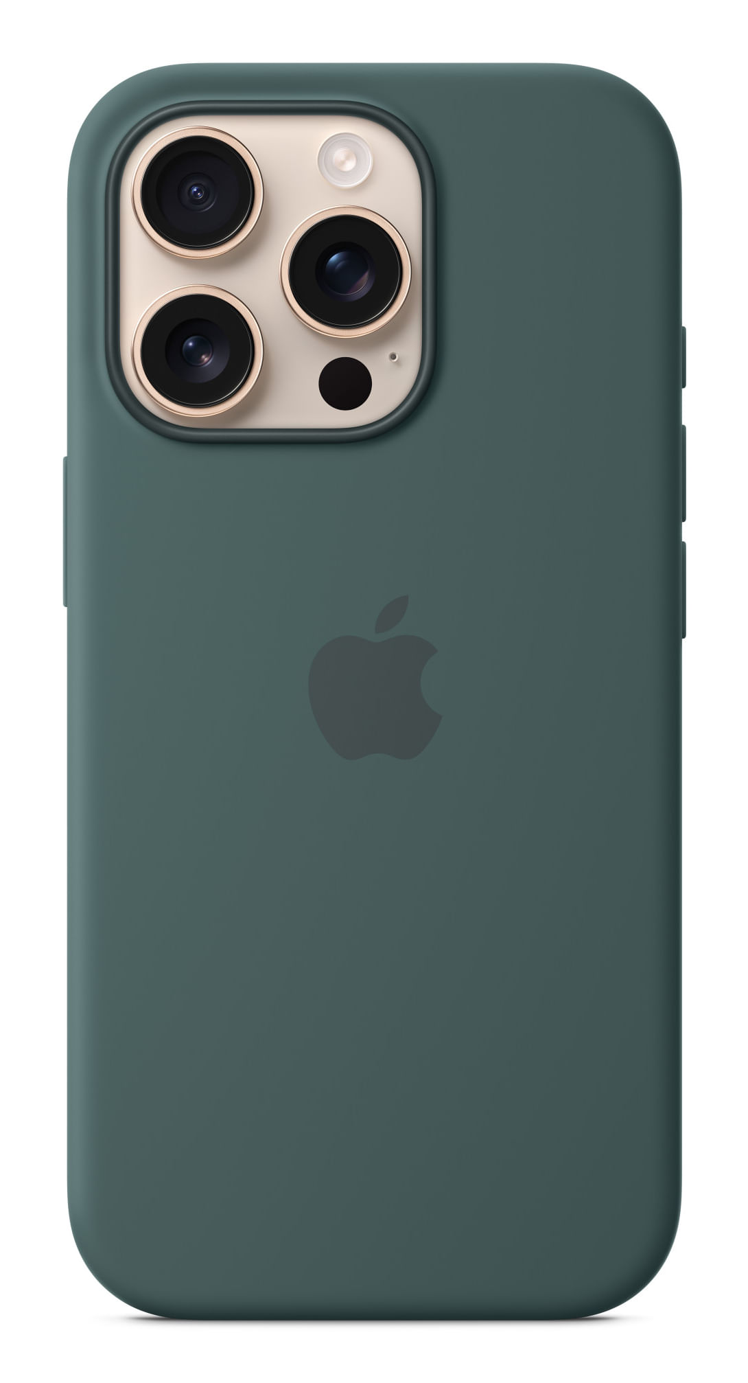 Apple Custodia MagSafe in silicone per iPhone 16 Pro - Verde lago (Apple - Back cover for mobile phone - MagSafe compati Apple Custodia MagSafe in sil
