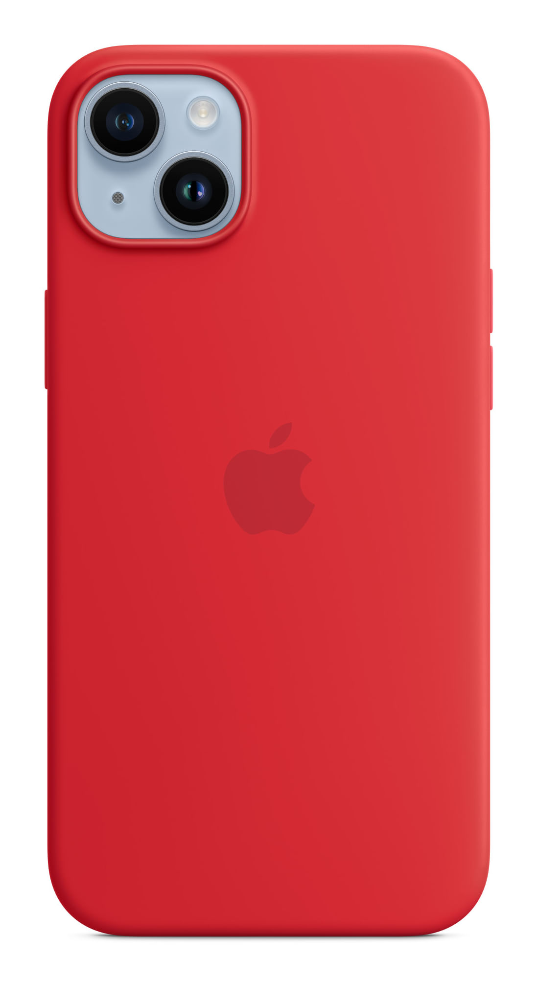 Apple Custodia MagSafe in silicone per iPhone 14 Plus - (PRODUCT)RED