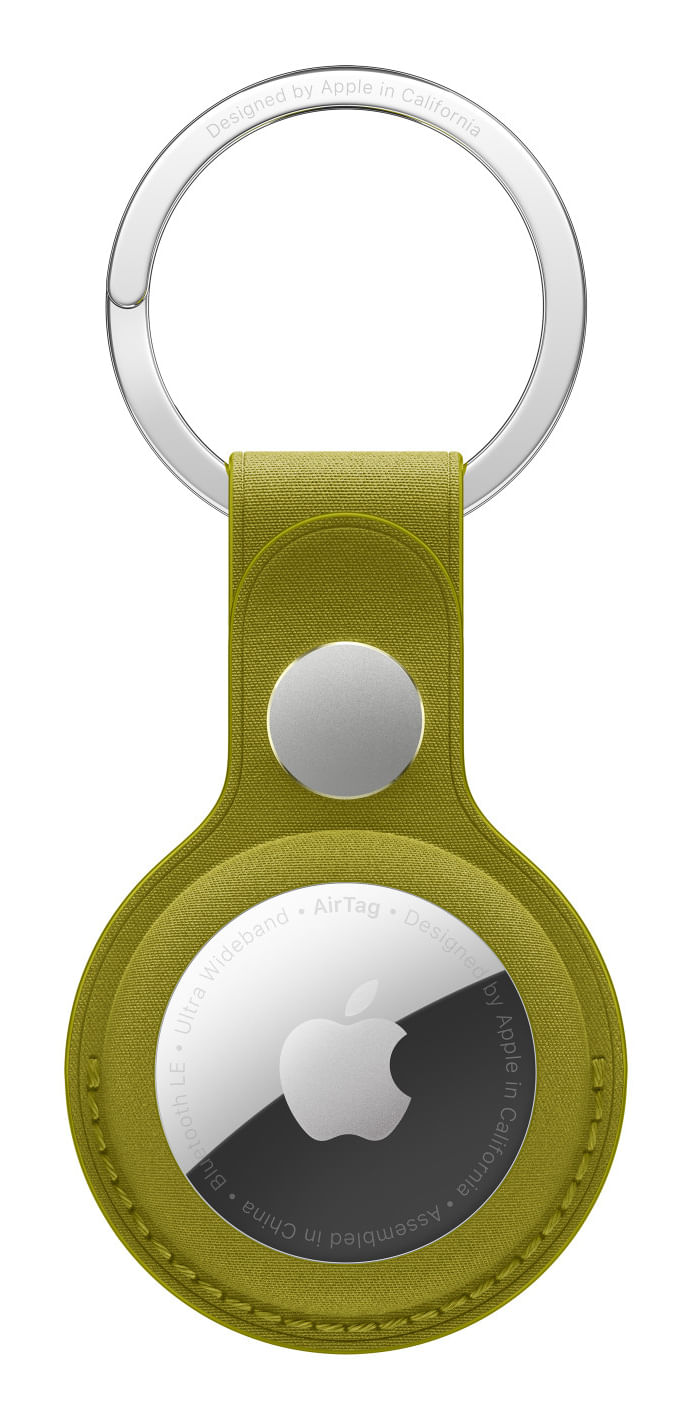 Apple MA7L4ZM/A accessorio per localizzatore e cercatore GPS (Apple - Case for airtag - microtwill stainless steel - cha Apple MA7L4ZM/A accessorio pe