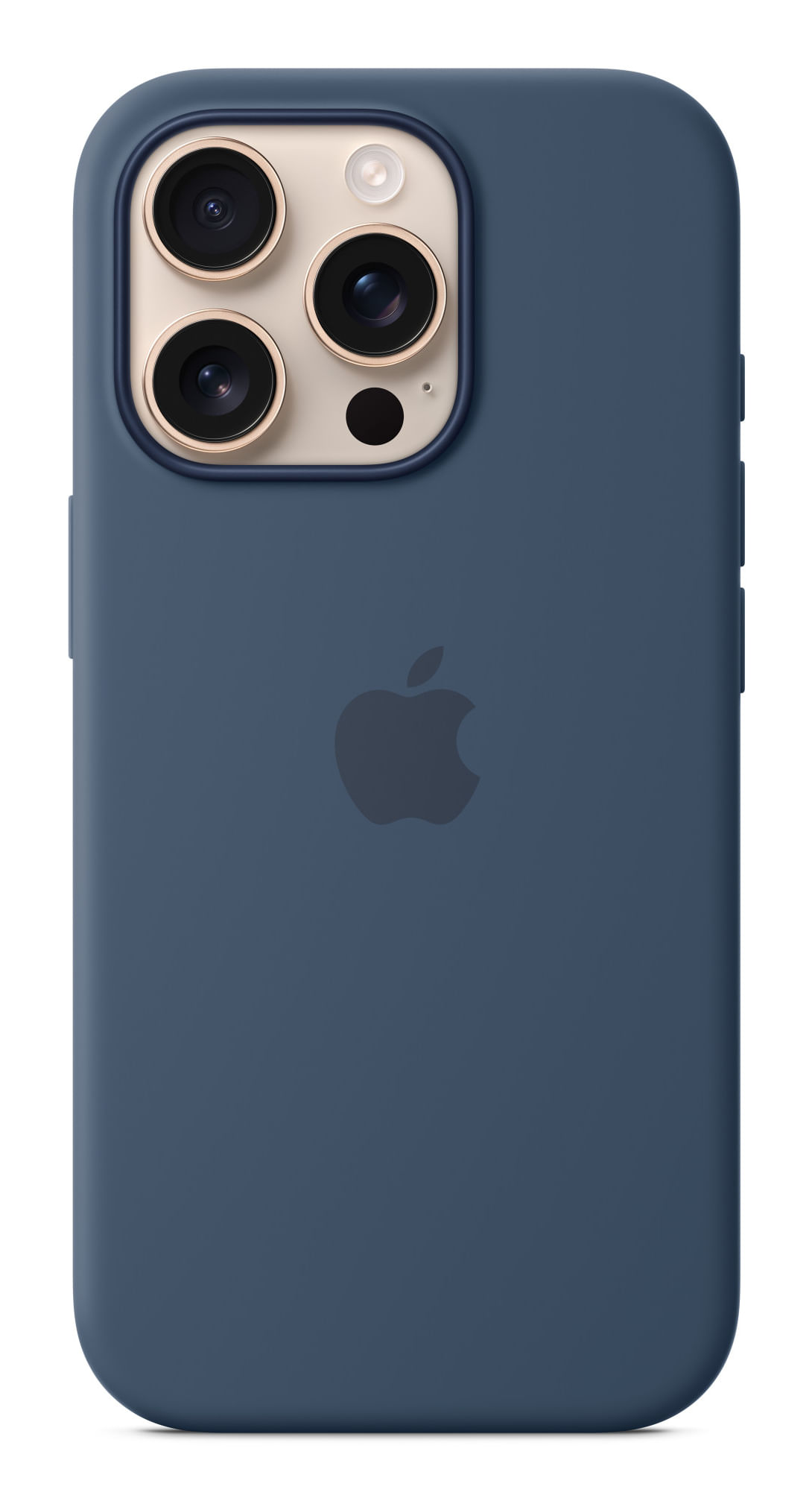 Apple Custodia MagSafe in silicone per iPhone 16 Pro - Denim (Apple - Back cover for mobile phone - MagSafe compatibilit Apple Custodia MagSafe in sil