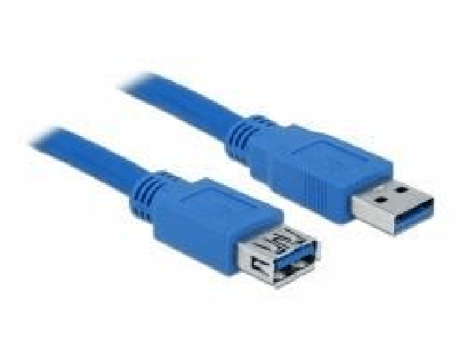 DeLOCK USB 3.0-A M/F - 1m cavo USB USB A Blu (Delock - USB forlngerkabel - USB til) DeLOCK USB 3.0-A M/F - 1m cavo USB USB A Blu