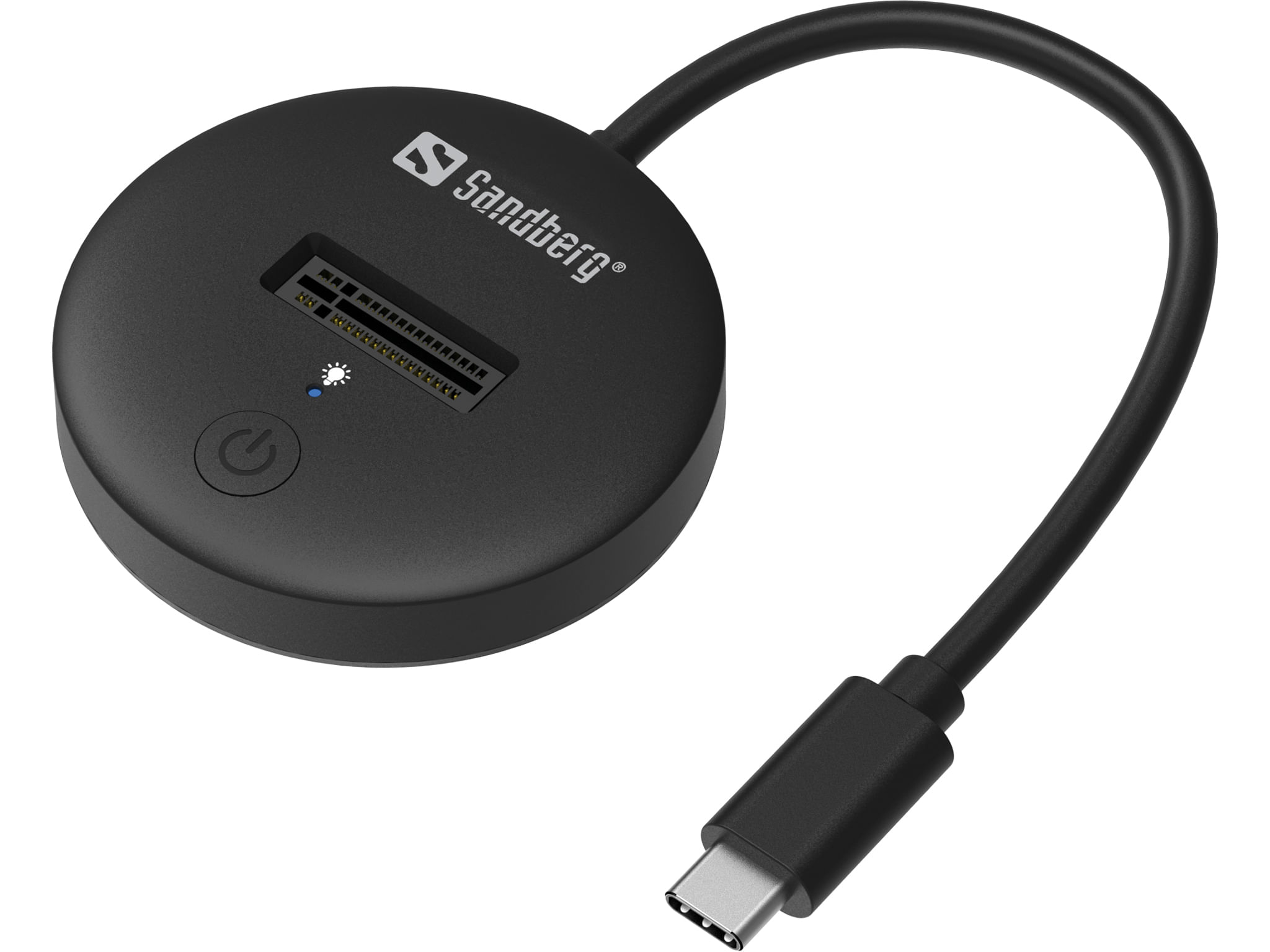 Sandberg USB 3.2 Dock for M.2+NVMe SSD (USB 3.2 Dock for M.2+NVMe SSD - USB 3.2 Dock for M.2+NVMe SSD - Warranty: 60M) Sandberg USB 3.2 Dock for M.2+N