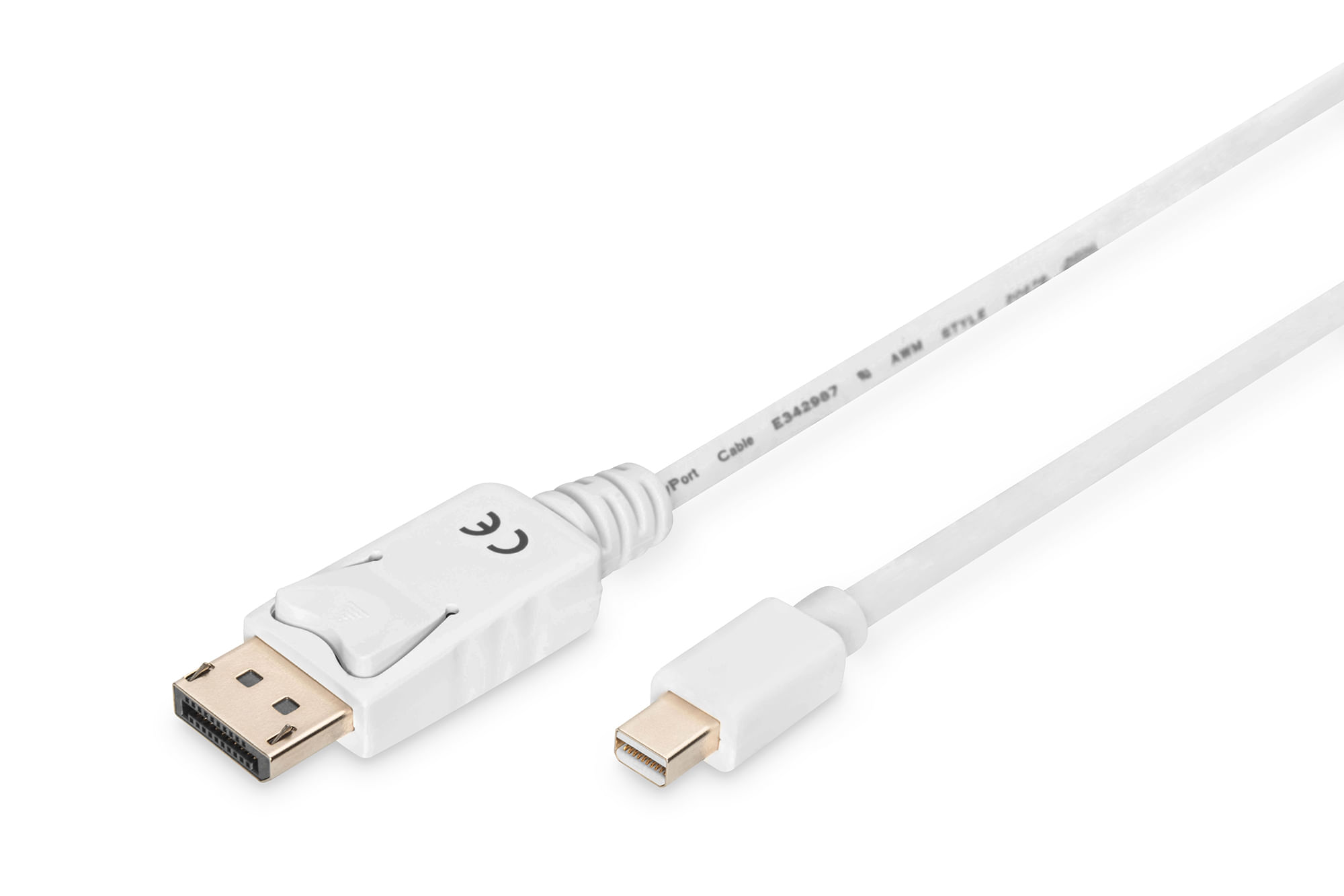Digitus CAVO ADATTATORE DIGITUS DISPLAYPORT MINI DP - DISPLAYPORT M/M 1mt Digitus Cavo di collegamento DisplayPort