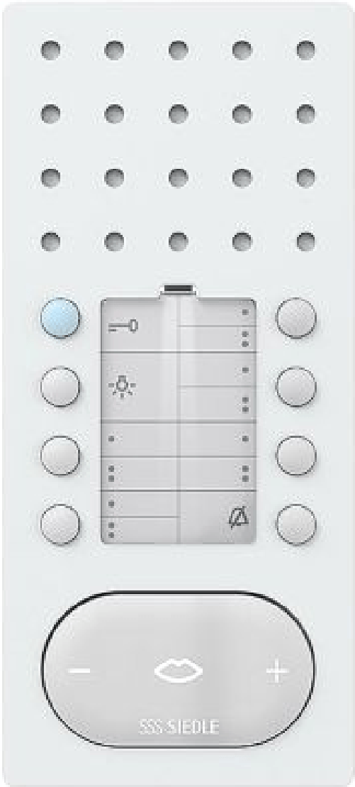 Siedle BFC 850-0 W Bus Bus Ford-On Telefono (200037008-00) Siedle BFC 850-0 Bianco