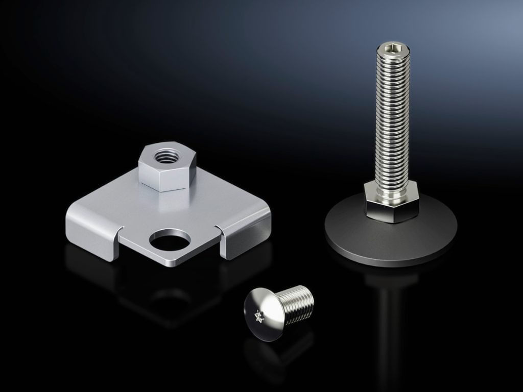 Rittal Piede livellatore VX IT con regolazione interna Rittal 5301.326 porta accessori