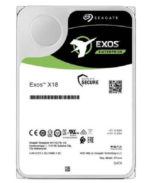 SEAGATE - BUSINESS CRITICAL SATA Seagate Exos X18 disco rigido interno 10 TB 7200 Giri/min 256 MB 3.5" Serial ATA III SEAGATE - BUSINESS CRITICAL SATA