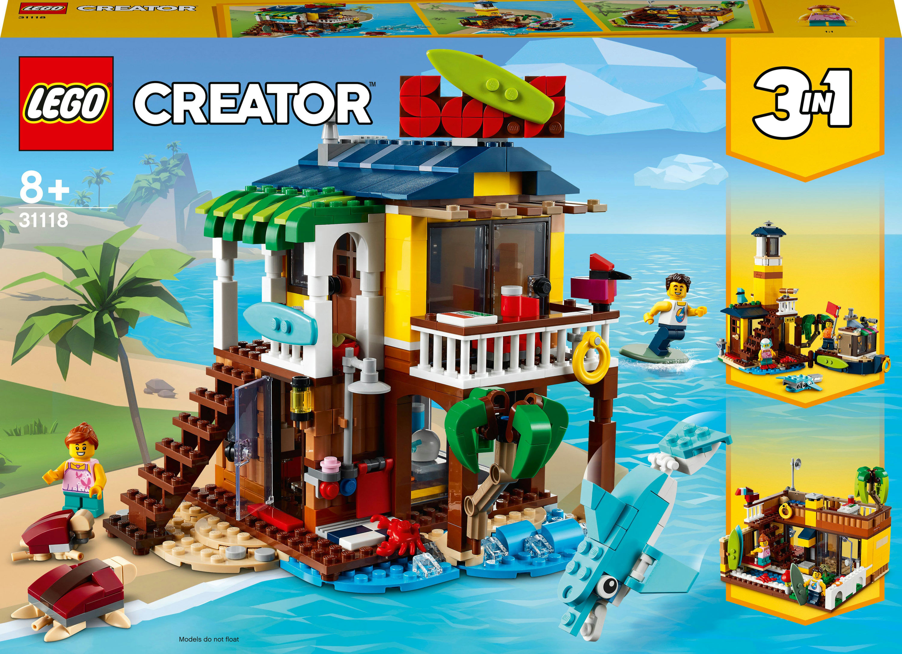 LEGO Creator Surfer Beach House - 31118 LEGO Creator Surfer Beach House