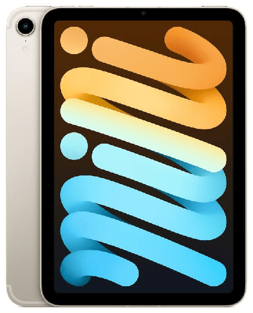 Apple iPad Mini 6. Generazione + cellulare 21,081 cm (8,3) 64 GB di stella polare (display retina, multi-touch, mk8c3fd/ Apple iPad mini 5G TD-LTE & F