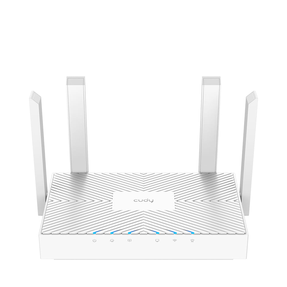 Cudy Router WiFi Dual Band Cudy WR1300E AC1200 - 3 Porte Gigabit Ethernet - 4 Antenne Esterne Cudy WR1300E router wireless Gigabit Ethernet Dual-band