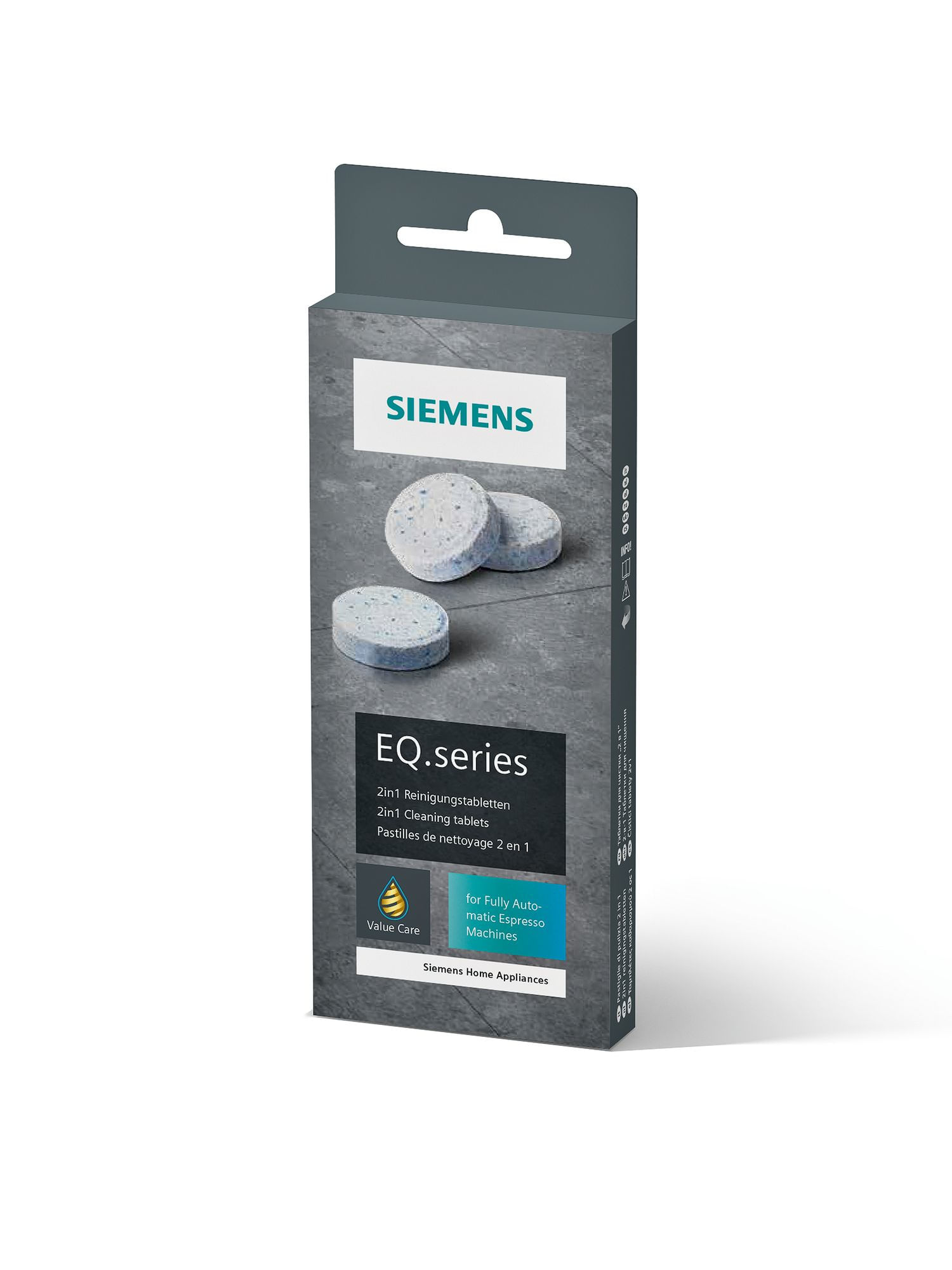 Siemens TZ80001A parti e accessori per macchina per caffè Compressa di pulizia