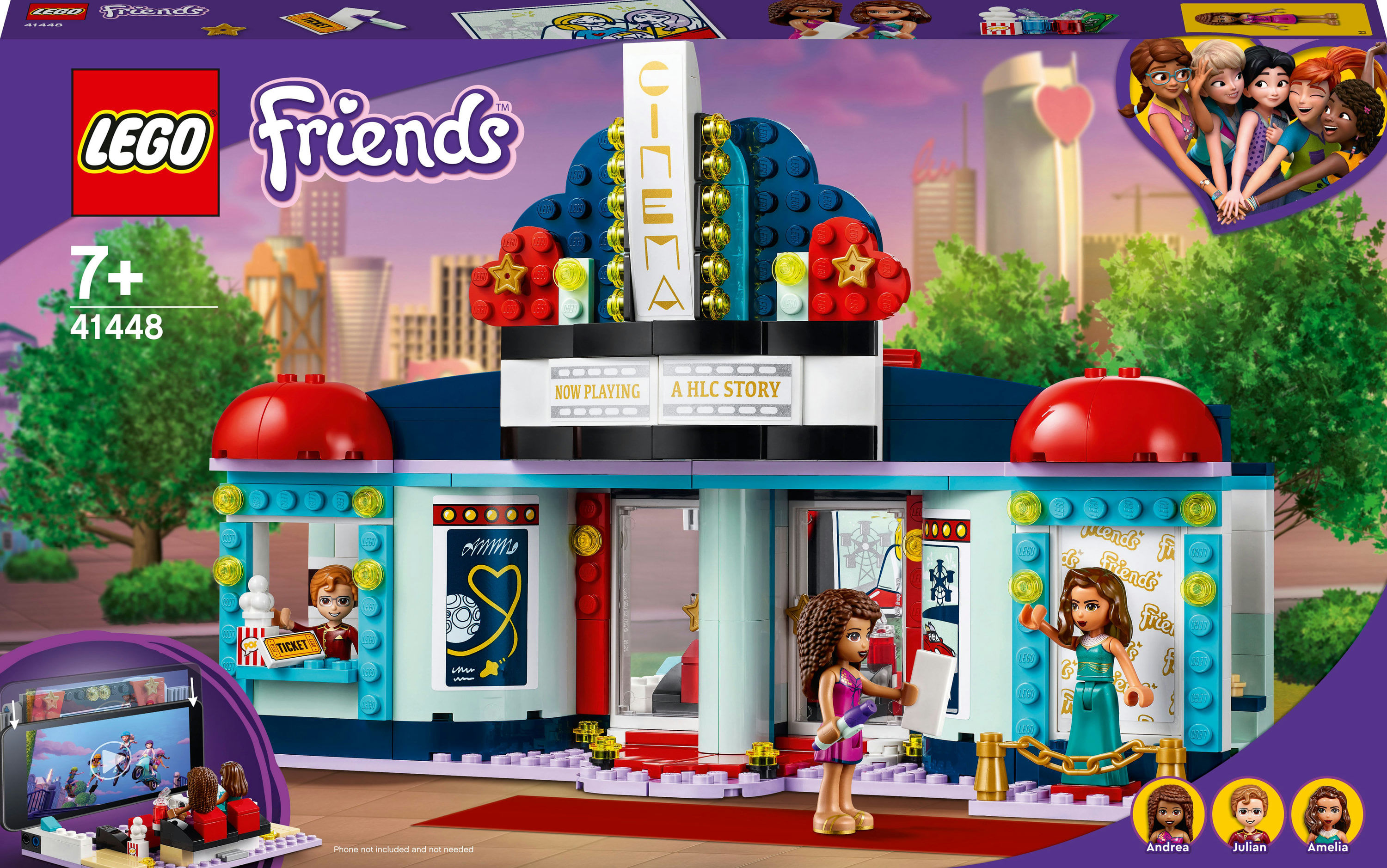 LEGO Friends Il cinema di Heartlake City - 41448 LEGO Friends Il cinema di Heartlake City