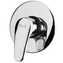 OGOMONDO Miscelatore doccia da parete serie delfino incasso ottone colore cromato bagno