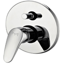 OGOMONDO Miscelatore doccia parete linea delfino incasso deviatore ottone colore cromato