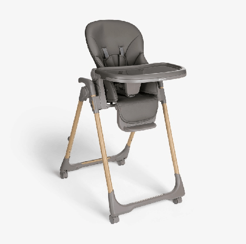 Kikkaboo Seggiolone Pappa Regolabile in Altezza OLIVE DARK GREY