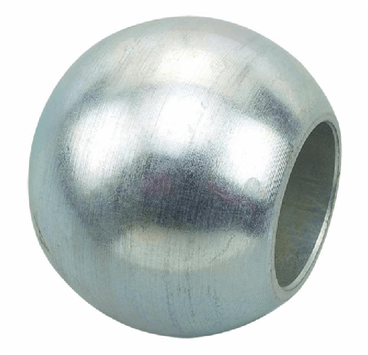 Ama, Rotula per ganci inferiori Ø 85x57,5mm con foro Ø 51mm confezione da 2 pezzi