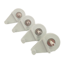 EsseRicambi  R600/05 Ricambio Scorrimento Inferiore x 67 x  Kit 4 pz
