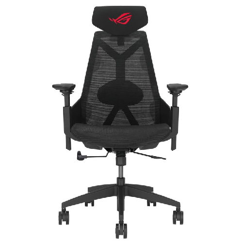 Asus rog destrier core sedia per gaming universale seduta imbottita nero
