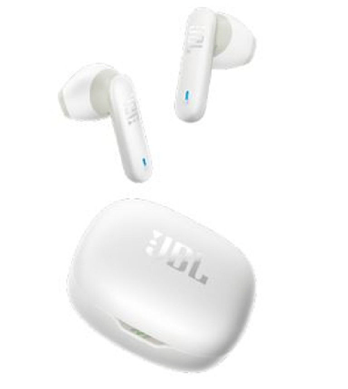 Jbl auricolari wireless wave flex ii whi tws, bluetooth 5.3, autonomia 40ore tot. ricarica in 2ore