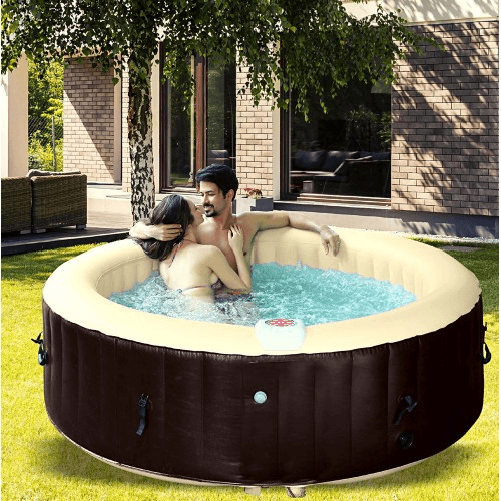 Freebie Vasca Idromassaggio Gonfiabile 6 Posti Riscaldata Piscina Spa Pompa da Esterno
