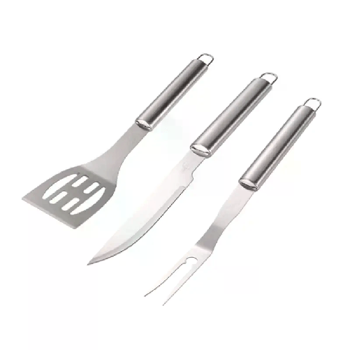 Wehome Set di 3 utensili in acciaio inox per barbecue attrezzi grill griglia BBQ