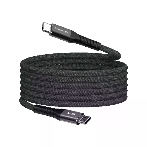 Verbatim Cavo Magnetico Sync Charge Usb-C To Usb-C 60W Magnetic 120 Cm Nero