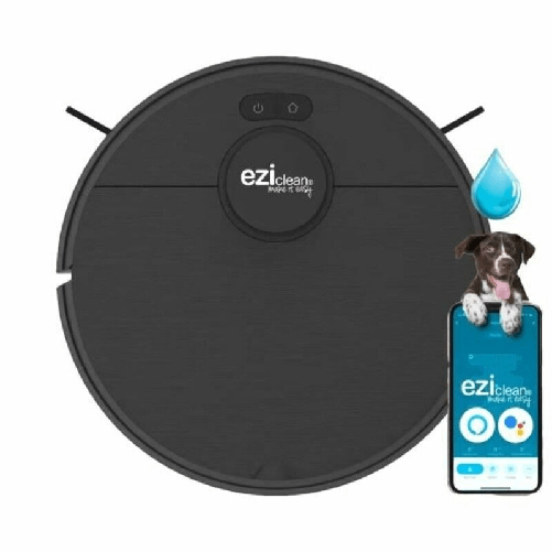 EZIclean I-Bot Z6 MAX Senza sacchetto Nero, Grigio EZIclean Robot Aspirapolvere EZIclean I-BOT Z6 MAX