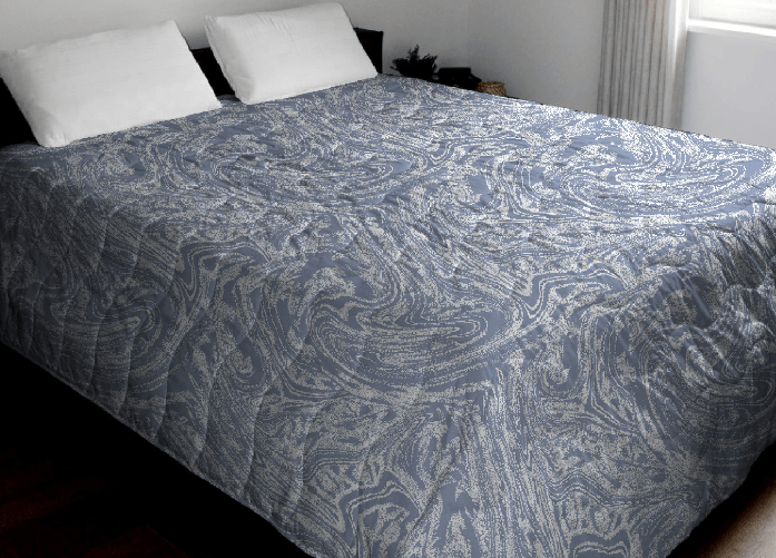 Trapuntino Piumino Estivo Primaverile 100gr/mq Leggero Disegno Splash