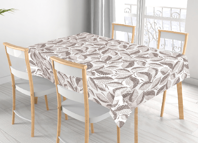 Tovaglia Per Salotto Cucina Tavolo 100% Cotone Made In Italy Jungle RP