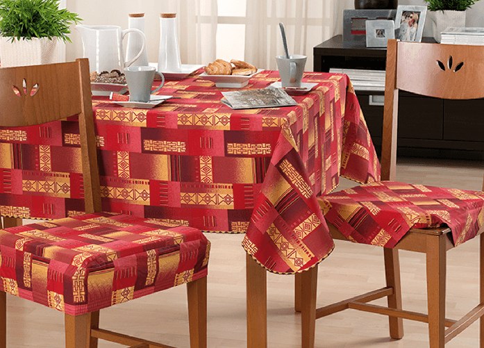 BIANCHERIAWEB Set Cuscini Coprisedia Imbottiti Sfoderabili Modello Eldorado Made In Italy Colore Arancio,Misura Fascia Quadrata 4Pz