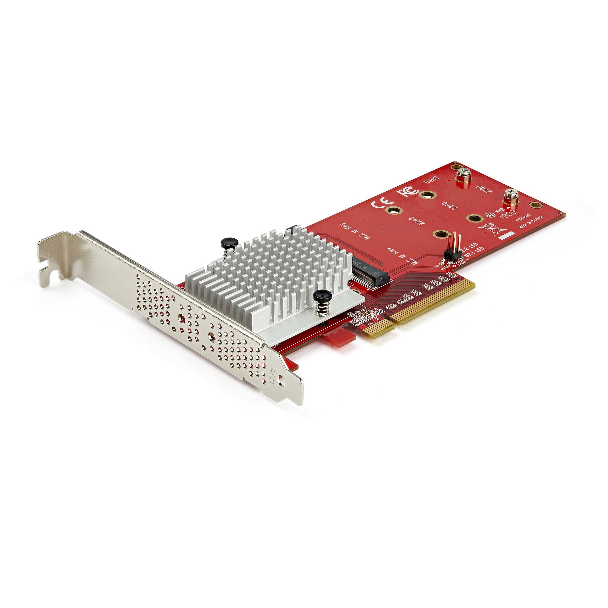 StarTech.com Adattatore X8 per due unità SSD PCIe M.2 - PCIe 3.0 (Dual M.2 PCIe SSD Adapter - x8 PCIe 3.0) StarTech.com Adattatore X8 per due u