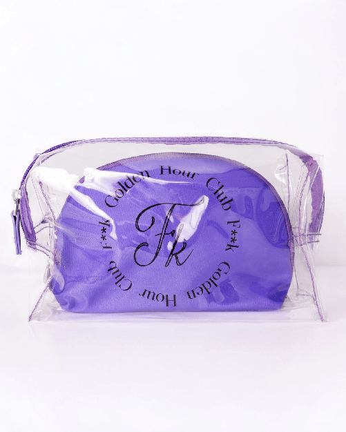 F**k Pochette Fk viola/lilla Taglia TAGLIA UNICA