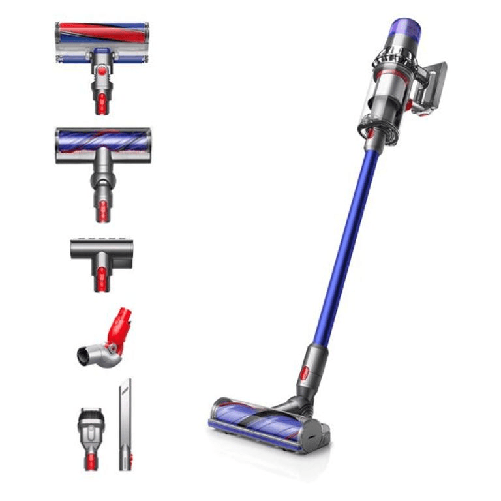 Dyson v11 absolute aspirapolvere senza filo blu, nichel senza sacchetto
