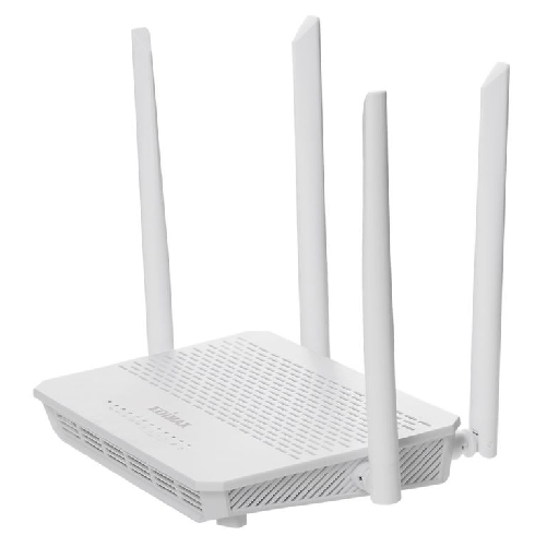 Edimax br-6478ac v3 router wireless gigabit ethernet dual-band (2.4 ghz/5 ghz) 4g bianco