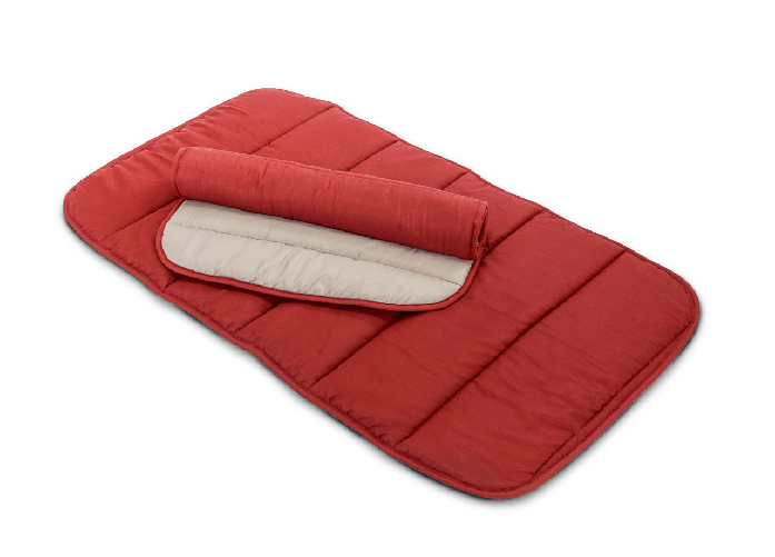 Cuccia Cuscino Antimacchia Per Animali Domestici Modello Bicolor Colore Bordeaux/Tortora