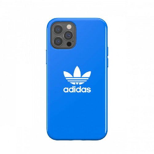 Adidas custodia tpu blu per iphone 12/12 pro con ricarica wireless e protezione bordi Adidas 42289 custodia per cellulare 15,5 cm (6.1") cover blu