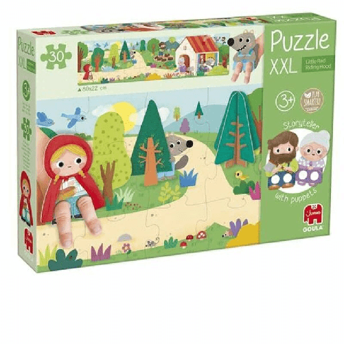 Diset Puzzle per Bambini Diset XXL Cappuccetto Rosso 30 Pezzi