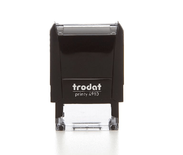 Trodat 4910 timbro 26 x 9 mm nero