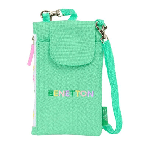 Benetton Borsa per Cellulare Benetton Mint Verde