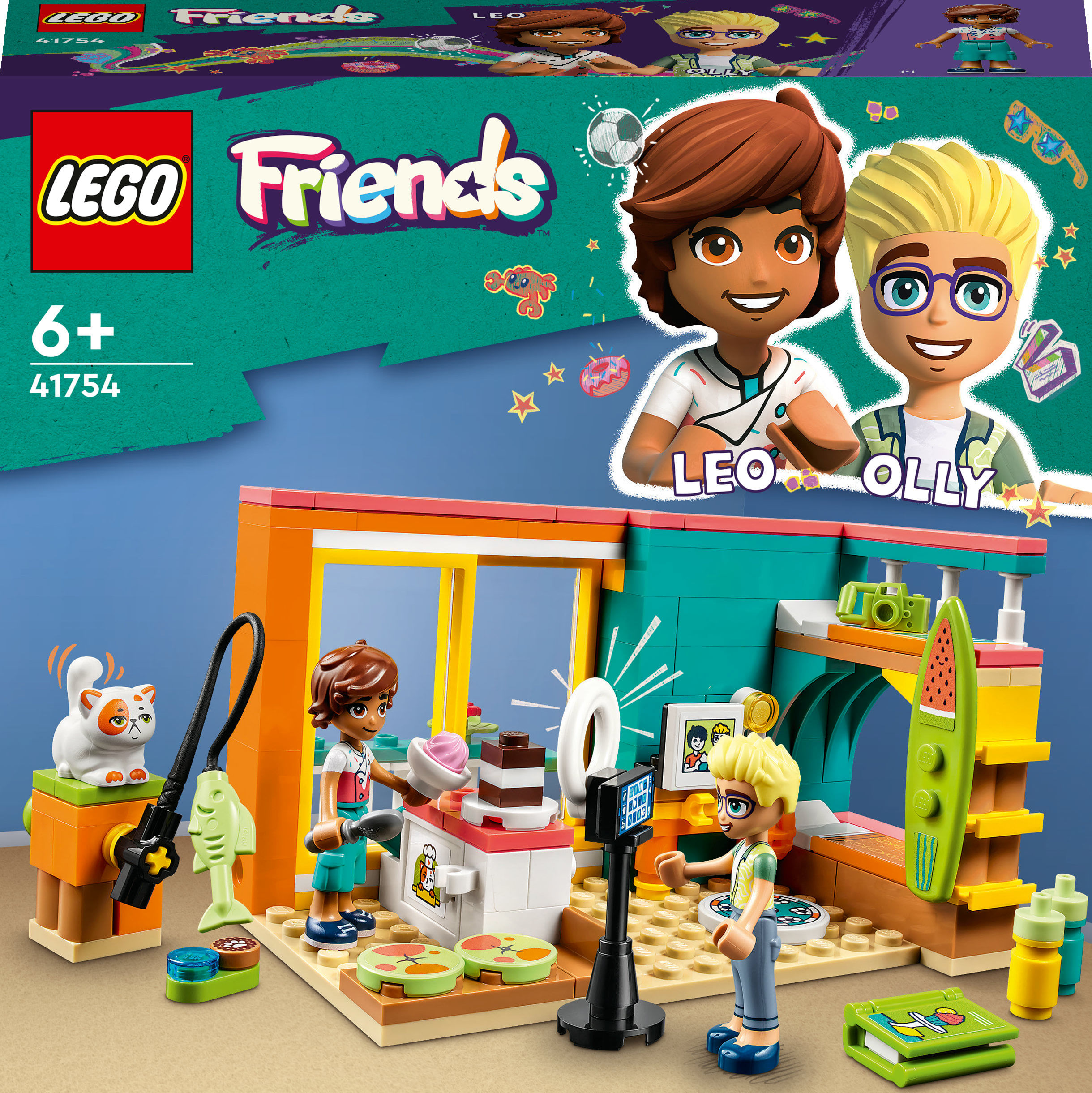 Lego giochi per bambini, costruzioni per bambini, giochi creativi, costruzioni lego, idee regalo, idea regalo LEGO Friends La cameretta di Leo